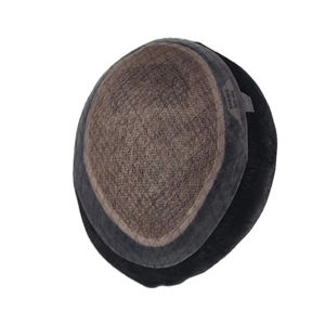 Peluca de Cabello Humano Remy Indio Natural Taz Miraje, Ondulado Natural, Ondulado al Agua, Prótesis Capilar, Parches, Taz Hair BD - Product Image 2