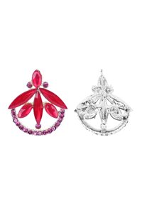 Fabricant indien oxydé Hip Hop Look coloré ovale perle boucles d'oreilles ethniques pour filles femmes accessoires tenue de fête - Product Image 2