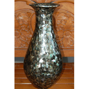 shell <b>vases</b> from mother of pearl <b>black</b> SEASHELL JEWELRY <b>Vases</b> seashell Motive <b>black</b> lip pearl shell - Product Image 1
