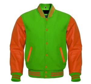 Veste légère pour hommes Varsity Bomber College Streetwear décontracté parfait pour les vêtements de plein air confortables et les activités quotidiennes - Product Image 1