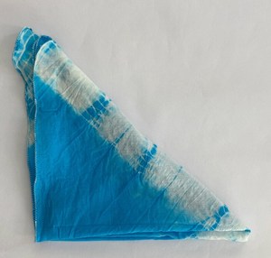 Hand Dyed Ice Dye Cotton Bandana Unisex <b>Neck</b> <b>Scarf</b> 21 X 21 - Product Image 2