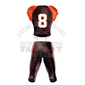 FANTASY WEAR OEM Nouvelle Arrivée Uniforme de Football Américain Vente en Gros Uniforme de Football Américain Personnalisé pour Hommes avec Design et Logo Personnalisés - Product Image 2