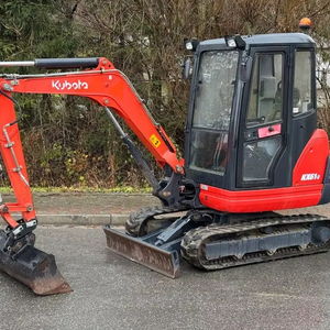 Excavadora de cadenas Kubota KX61-3 usada, 2.6 toneladas de peso operativo, serie de miniexcavadoras - Product Image 1