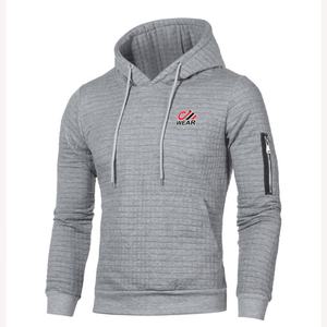 เสื้อสเวตเตอร์มีฮู้ดของผู้ชายเสื้อสเวตเตอร์มีซิปด้านข้างทรงพอดีตัวใหม่2026คุณภาพพรีเมี่ยม - Product Image 4