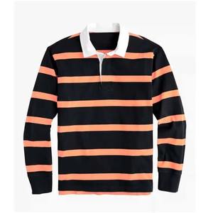 เสื้อรักบี้แบบยูนิเซ็กซ์ ระบายอากาศได้ดี ป้องกันแบคทีเรีย แขนยาว คอปก สไตล์ลำลอง ถักแบบสวม สบาย ทันสมัย - Product Image 1