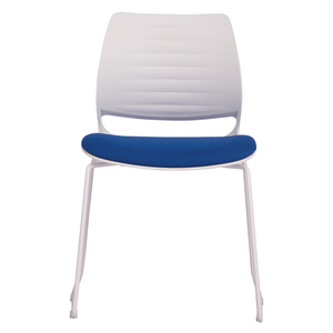 Adjustable Modern <b>Plastic</b> <b>Mesh</b> Swivel Office Chair with Fabric Headrest and Kneeling Base - Product Image 2