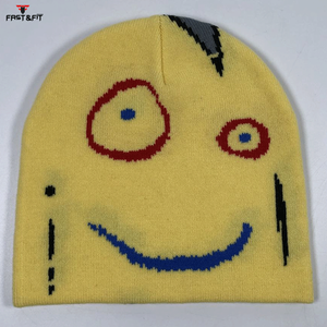 Latest Design High Quality Breathable Waterproof Cotton 3D Embroidery Customizable Unisex Professional Casual Lightweight <b>Beanie</b> - Product Image 2