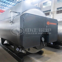 Caldera de Vapor a Gas Natural de 8 Tph, Precio de Fábrica, China, para Materiales de Construcción