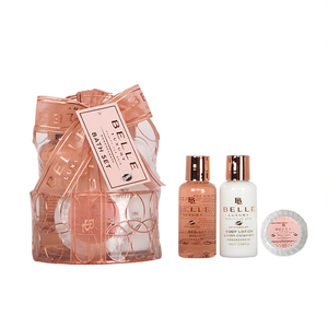 ชุดผลิตภัณฑ์ดูแลผิวสุดหรู BELLE ในกล่องโลหะสีอำพัน - Product Image 2