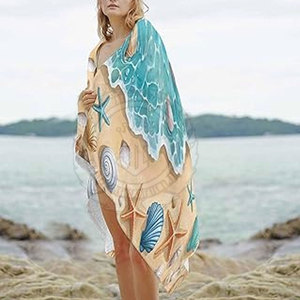 Toalla de Playa Absorbente de Diseño Duradero de Alta Calidad, Ultra Suave y Cómoda para Playa, Piscina, Spa y Uso Diario en el Baño - Product Image 2