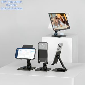 360 °   Support de tablette et de téléphone pivotant, angle réglable pour <span class=keywords><strong>bureau</strong></span>, accessoire de <span class=keywords><strong>bureau</strong></span> simple et compact - Product Image 1