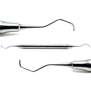 Curetas Gracey 34, Instrumentos Dentales Periodontales Manuales, Doble Extremo, Mango Hueco de Acero Inoxidable, ENGR TRADERS CO. ETS-023 - Product Image 1