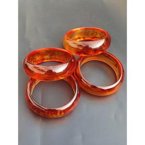 Pulseras de Resina Hechas a Mano para Mujer, Aspecto Premium, Ligeras, Impermeables, Colores Personalizados, Estilo Bonito para Boutique - Product Image 1