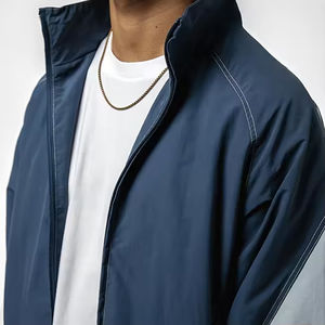 Conjunto Deportivo Informal con Capucha, Color Liso, Venta al por Mayor, Traje Deportivo para Hombre, Chaqueta con Cordón, Conjunto de Jogger - Product Image 3