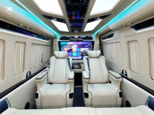 Furgoneta de Lujo <span class=keywords><strong>Hiace</strong></span> de 7 Plazas |   Transmisión Automática, Volante a la Izquierda, Gasolina |   Interior Blanco con Acabado Premium - Product Image 5