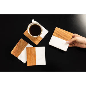 Round Natural Wood and <b>Gold</b> Decorative <b>Mirror</b> with Metal Iron Frame Luxury Home Decor - Product Image 6