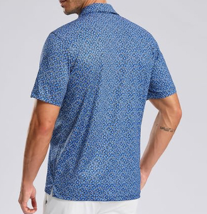 Venta al por mayor 100% algodón hombres para Polo camiseta logotipo personalizado con diseño original patrón sólido tejido de punto - Product Image 5