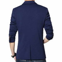 Costumes pour hommes coupe ajustée 2 pièces blazer croisé smoking pour bal de promo de mariage ensemble veste et pantalon à simple boutonnage