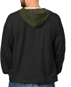 เสื้อแจ็คเก็ตมีฮู้ดผ้าฟลีซสำหรับผู้ชาย - Product Image 6