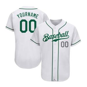 Uniforme de Béisbol con Logotipo Personalizado, Nuevo Diseño, Jersey Transpirable, Nombre Personalizado, Ropa Deportiva Unisex para Béisbol y Sóftbol, OEM 100% - Product Image 2