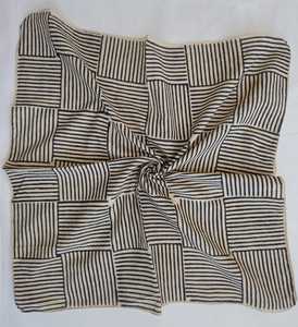 Pañuelo de Cabeza Boho de Algodón, Pañuelo Estampado a Mano, Regalo de Verano para Ella - Product Image 2