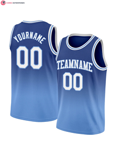 Vente chaude 100% Polyester Basketball Jersey pour hommes Logo personnalisé Tissu à séchage rapide et respirant pour les sports d'été - Product Image 3