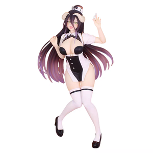 Figurine Anime Officielle en PVC Coreful de l'Infirmière Albedo de <span class=keywords><strong>Overlord</strong></span>, Version Uniforme, Jouet de Collection Décoratif, Boîte Originale, Vente en Gros - Product Image 5