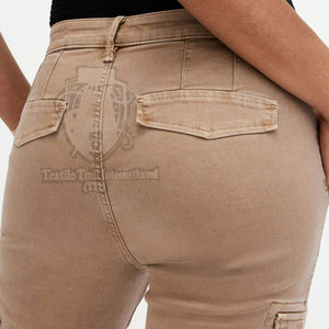 Pantalon en jean pour femme à séchage rapide, prix raisonnable, best-seller, sur mesure, 100% coton - Product Image 5