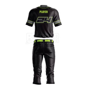 Uniforme de béisbol de equipo duradero con color y tamaño personalizados disponibles para jóvenes adultos Escuela y jugadores de club - Product Image 2