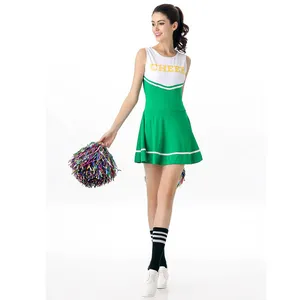 Cheer Uniform Sexy Girl School Cheerleader Outfit Stage Performance Dress gioco di basket Cheer Uniforms
