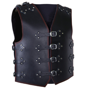 Chaleco de Cuero para Motociclista de Hombre, Duradero, Transpirable, Impermeable, Elegante, con Diseño Personalizado - Product Image 6