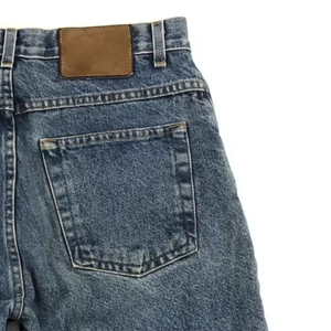 Best Selling High Waist Men's Denim <b>Shorts</b> High Quality Streetwear Embroidered Button <b>Decoration</b> Washed Formal Summer Winter - Product Image 3