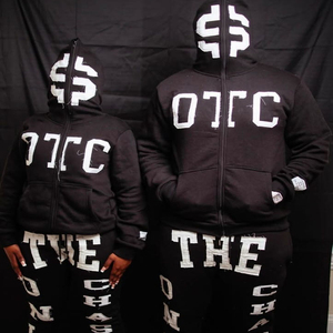 Fabricants professionnels OEM ODM nouvelle conception personnalisée poids lourd 500 GSM fermeture éclair complète brodé sweat à capuche et ensemble de pantalons - Product Image 1