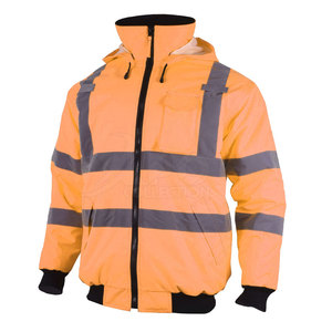 <b>Construction</b> <b>Clothes</b> Working Hi Vis Hoodie / High Visibility <b>Work</b> Wear Solid Color Hi Vis Hoodie for Unisex - Product Image 1