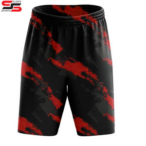 กางเกงขาสั้นสำหรับฤดูร้อนกางเกงขาสั้นบาสเก็ตบอลขนาด6นิ้วแบบตาข่ายตามสั่งมีดีไซน์และสไตล์ของคุณเองจากปากีสถาน - Product Image 3