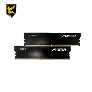 KINGSMAN GAMING Black Ram Desktop DDR5 6000MHz 32GB (2x16GB) Kit double avec garantie à vie et emballage de vente au détail - Product Image 1