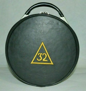 2024 Top Tendance Maçonnique Regalia Chapeaux Cas Nouvelle Arrivée Conception Personnalisée Maçonnique Cap Cas - Product Image 4