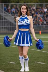 Uniformes de cheerleading personnalisés pour femmes en gros, uniformes de cheerleading pour les équipes latérales - Product Image 4