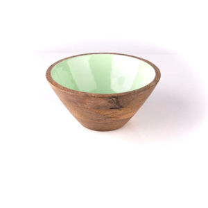 ชามแป้งทำจากไม้ทรงกลมดีไซน์แบบทนทานสำหรับเสิร์ฟอาหาร - Product Image 6