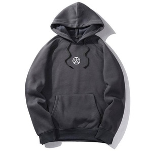 52 coton 48 Polyester polaire tissu à capuche grande taille mode hommes sweats à capuche personnalisés hommes vêtements sweats à capuche avec Logo - Product Image 3