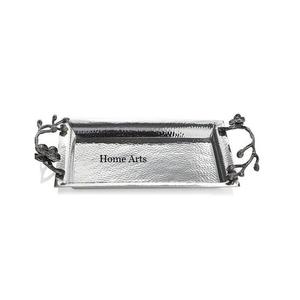 Plateau à dessert en acier inoxydable martelé Les hôtels et les restaurants utilisent un plateau de service aux dates pour les meilleures ventes - Product Image 2