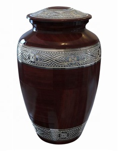 Urne funéraire classique en métal pour adultes, urne de crémation pour cendres humaines, meilleur prix, urne très vendue - Product Image 1