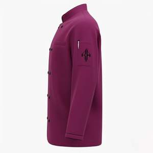 Uniforme de Hotel para Hombre de Manga Larga, Ajustado, de Poliéster/Algodón, 2026, Alta Calidad, Color Sólido, Impresión Digital, Regular, por RIVIAN ATLANTIC - Product Image 3