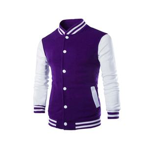 Chaqueta Varsity de Lana de Alta Calidad para Hombre con Logotipo Personalizado, Ropa Urbana Universitaria, Tallas Grandes, Diseño de Letras de Béisbol, Venta al Por Mayor 2026 - Product Image 1
