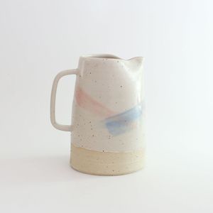 Design classique Polyester Résine Pichet À Eau Aqua Abricot Tourbillon Motif Résine Texture Cuisine Cadeaux De Noël À La Main Résine Artisanat - Product Image 6