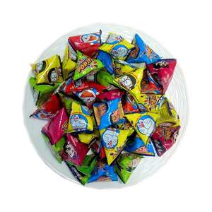 Bonbons durs multicolores amusants Doraemon Popit au chocolat au lait OEM populaires, certifiés Halal pour enfants, sachet de 212g - Product Image 1
