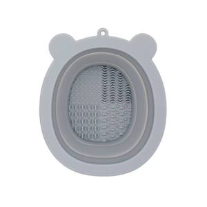 ISSILI - Tazón de Limpieza Plegable de Silicona con Forma de Oso, Herramienta de Maquillaje, para Lavar Esponjas, Herramienta de Belleza, Almohadilla de Limpieza, para Uso Doméstico - Product Image 6