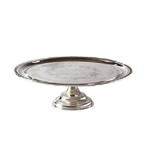 Attractive Design Metal Cake Stand Sweet Holder Top Selling Decorative Silver Cake Stand Dessert Display At Wholesaler Price - Product Image 5