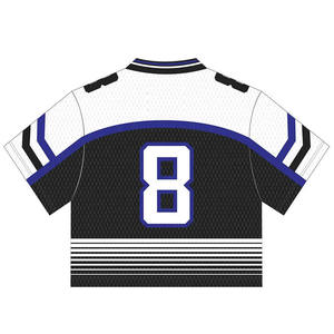 Venta al por Mayor de Camisetas de Fútbol Retro Personalizadas, Transpirables, de Malla, Estampadas, de Talla Grande para Hombre, Fabricante Profesional - Product Image 5