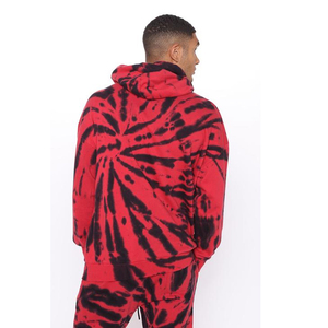 Vêtements pour hommes Tie Dye Pullover Sweatshirt et pantalon Tie Dye Style Logo personnalisé hommes Survêtements en coton hommes Tie Dye - Product Image 3